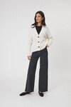 COPENHAGEN CABLE KNIT CARDIGAN (ECRU)