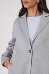 BLAZE WOOL COAT (GREY MARLE)