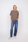 LUXE CASHMERE TEE (HAZELNUT)