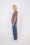 LUXE CASHMERE TEE (HAZELNUT)