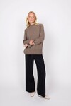 CASHMERE FUNNEL NECK (HAZELNUT)