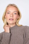 CASHMERE FUNNEL NECK (HAZELNUT)