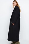 MINA BELTED COAT (BLACK) 