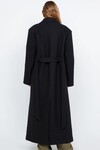 MINA BELTED COAT (BLACK) 