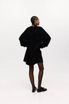 CELIA KNIT MINI DRESS (BLACK SPARKLE)