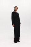 ROAN WRAP COAT (BLACK)