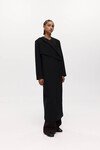 ROAN WRAP COAT (BLACK)