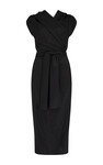 CHAIMBERLAIN DRESS (BLACK SILK)