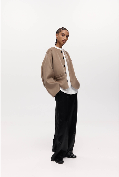 ANGELO JACKET (TAUPE)