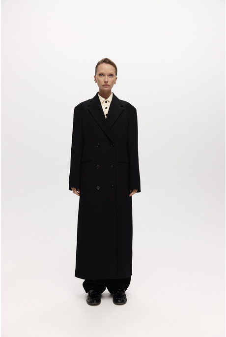 LONG EGON COAT (BLACK)