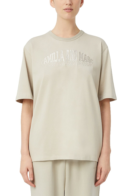LIONA GRAPHIC TEE (OYSTER)