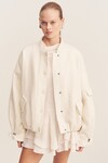 LUDLOW BOMBER JACKET (IVORY)