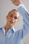 VIENNA SHIRT (BLUE STRIPE)