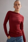 BEAU MERINO KNIT (MAROON)