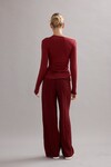 BEAU MERINO KNIT (MAROON)