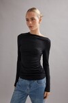 BEAU MERINO KNIT (BLACK)