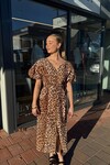ISABELLA MIDI DRESS (LEOPARD)