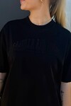 LIONA GRAPHIC TEE (BLACK)