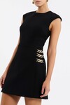FREYJA MINI DRESS (BLACK)