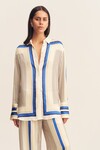 MERET LONG SLEEVE SHIRT (BANDANA PRINT)