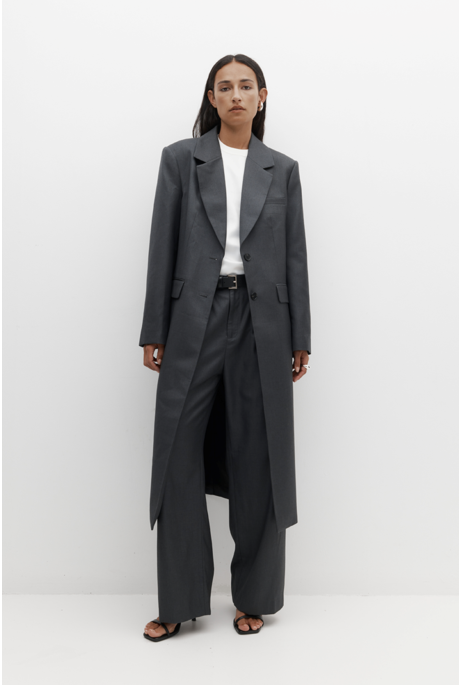 ICON SUITING COAT (CHARCOAL)