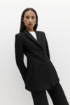 LONG LINE BLAZER (BLACK