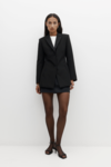 LONG LINE BLAZER (BLACK