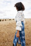 LUCINDA BLOUSE (CERULEAN PEONY)