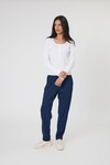 ECHO RIB HENLEY TOP (WHITE)
