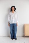 EVERYDAY BLOUSE (SWISS DOT WHITE)