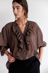 JANE BLOUSE (HAZEL GINGHAM)