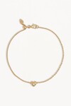 BLOOMING HEARTS BRACELET (18K GOLD VERMEIL)