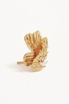 OCEAN WHISPER STATEMENT EARRINGS (18K GOLD PLATED)