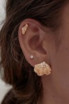 OCEAN WHISPER STATEMENT EARRINGS (18K GOLD PLATED)