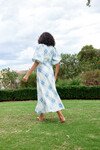 LUCINDA DRESS (CERULEAN PLAID)