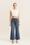 BOYD CROPPED FLARED JEAN (VINTAGE BLUE)