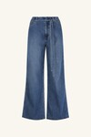 BOYD CROPPED FLARED JEAN (VINTAGE BLUE)
