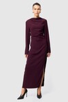 SENSE OF YOU MAXI DRESS (CHERRY LACQUER)