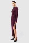 SENSE OF YOU MAXI DRESS (CHERRY LACQUER)
