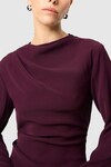 SENSE OF YOU MAXI DRESS (CHERRY LACQUER)