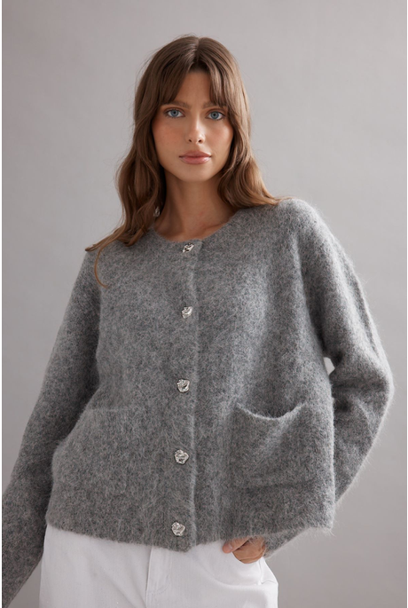 ALFIE CARDIGAN (GREY)