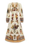 MERCADO MIDI DRESS (MULTI)