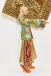 CLEMENZA SPLICED SILK SHIRT (MULTI)