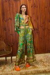 CLEMENZA SILK PANT (MULTI)
