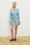 CASSIE MINI DRESS (BLUE)
