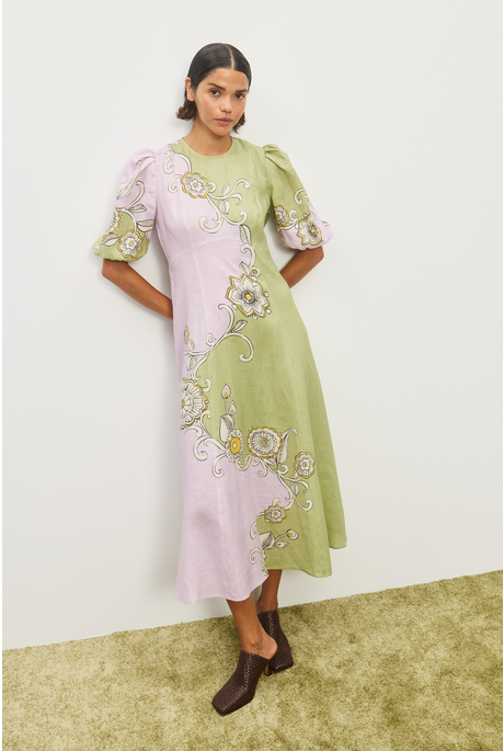 SORA MIDI DRESS (MULTI)