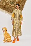 CLEMENZA SILK SHIRTDRESS (MULTI)