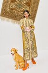 CLEMENZA SILK SHIRTDRESS (MULTI)