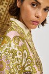 CLEMENZA SILK SHIRTDRESS (MULTI)