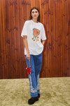 CONTESSA HEART TEE (CREAM)